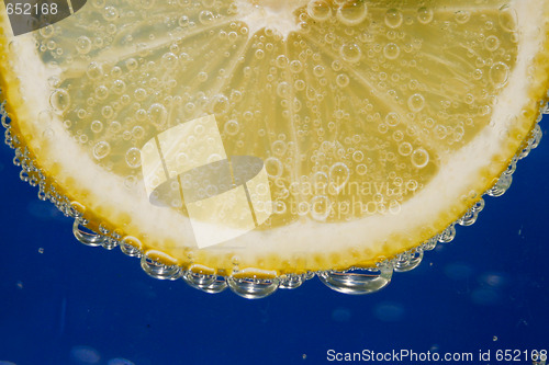 Image of Lemon in water