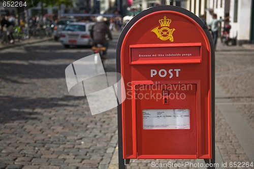 Image of Danish mailbox