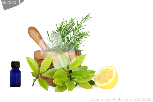 Image of Fresh Lemon amd Herbs