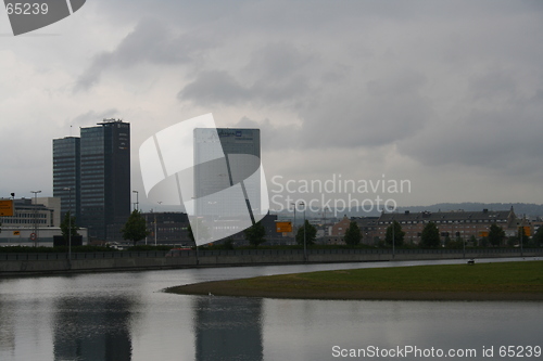 Image of Oslo`s skyline