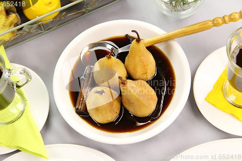 Image of Poached Pears