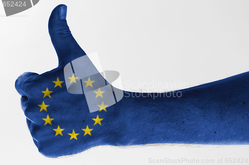 Image of thumb up  european union