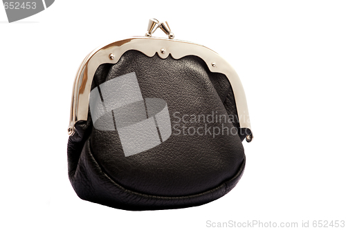 Image of black closed purse