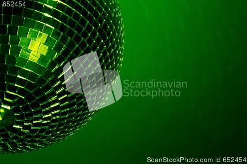 Image of Disco ball green