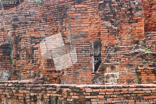 Image of Ancient brick background