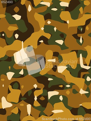 Image of Brown Camouflage Texture