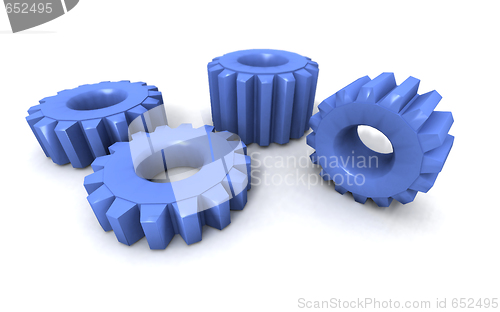 Image of Blue Gears