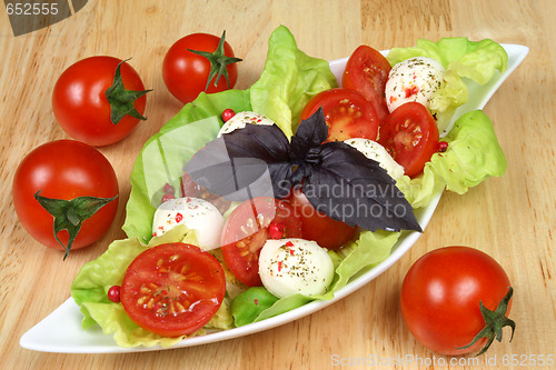 Image of Cherry tomatoes salad