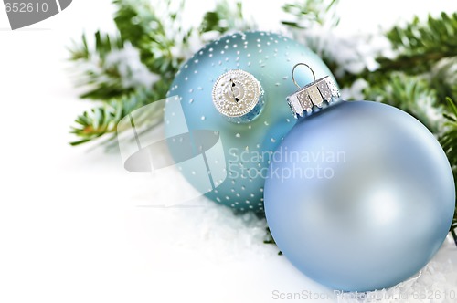 Image of Christmas ornaments