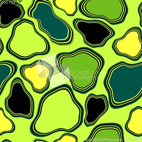 Image of Seamless structure from shapeless spots