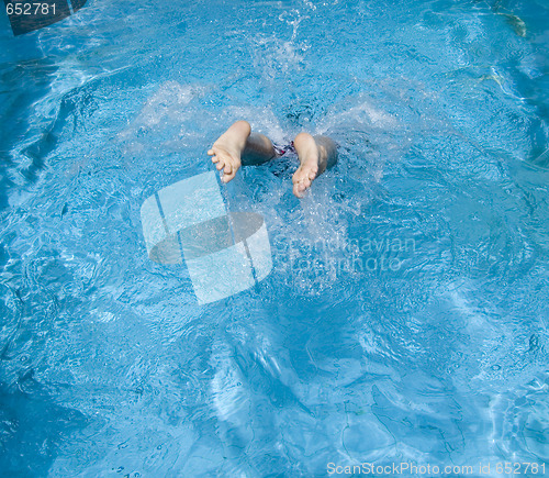 Image of Man UNDERWATER