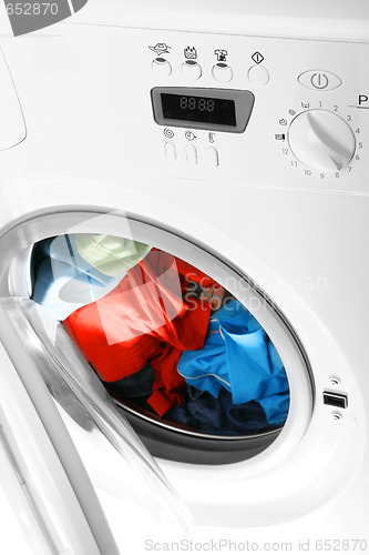 Image of Clothes in laundry