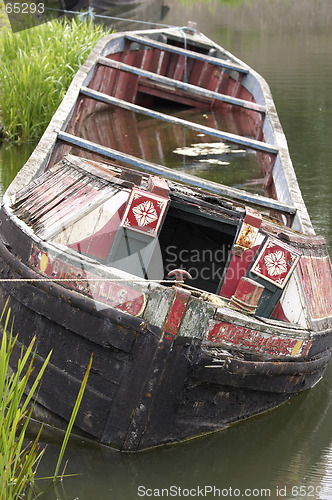 Image of Sinking narrow boat