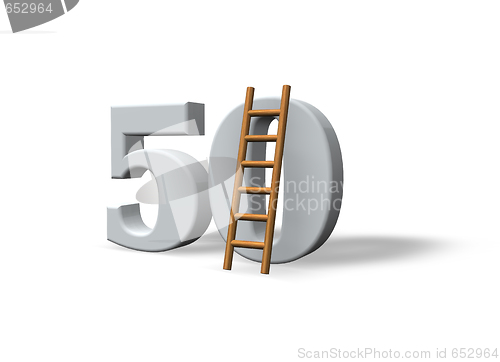 Image of number fifty