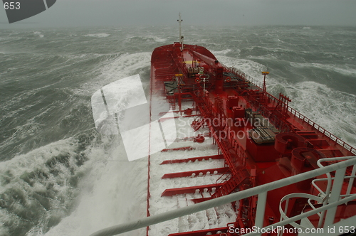 Image of Ship in Storm
