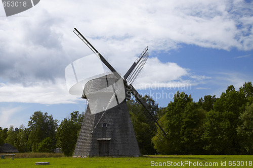 Image of Old Lithuanian windmill