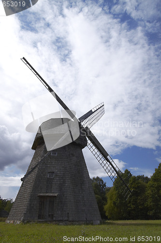 Image of Old Lithuanian windmill
