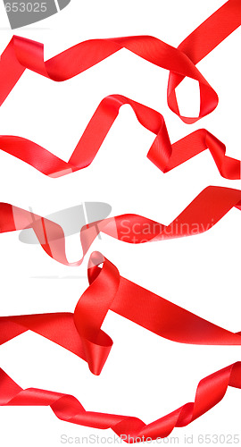 Image of Prettu Isolated Red Ribbon