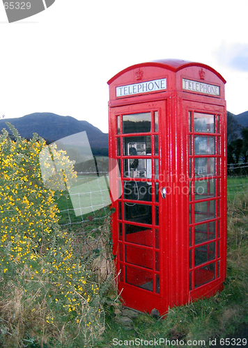 Image of Country telephone box