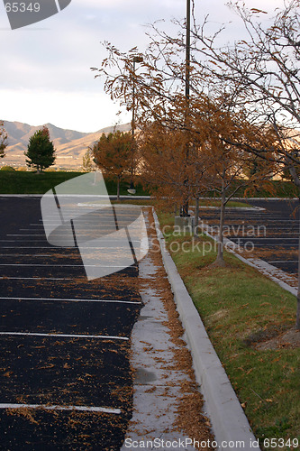 Image of Empty Parking Lot