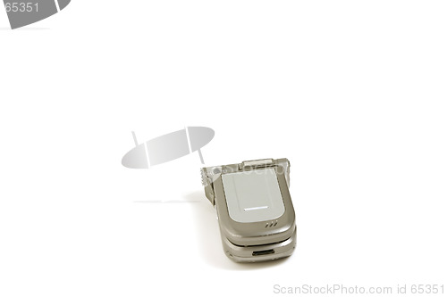 Image of Isolated Cellular Phone - Focus on the Top