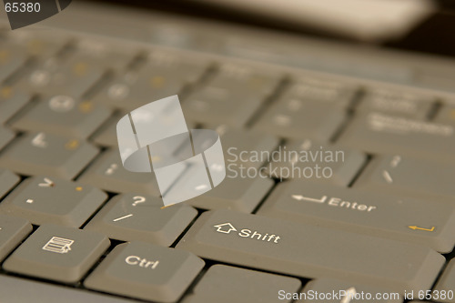 Image of Computer Laptop Notebook Keyboard