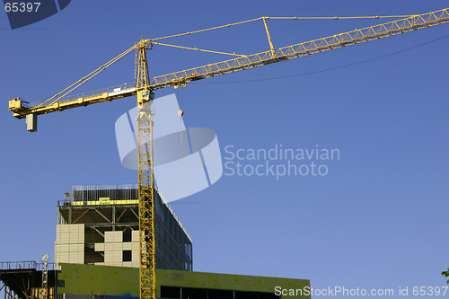 Image of Construction site & the Crane