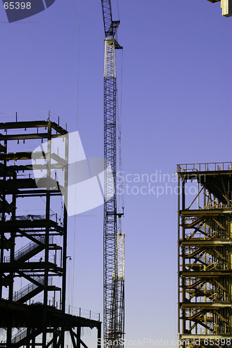 Image of Construction Site & the Crane
