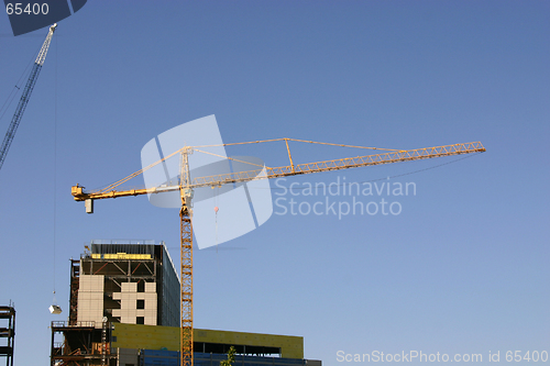 Image of Construction site & the Crane
