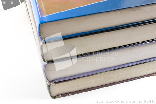 Image of Books Stacked Up