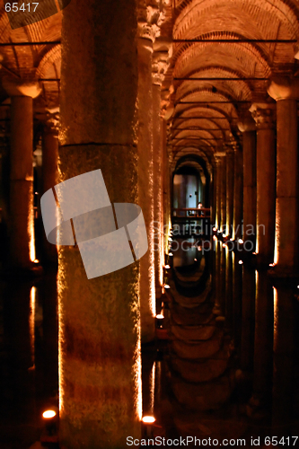 Image of Underground Palace Cistern in Istanbul