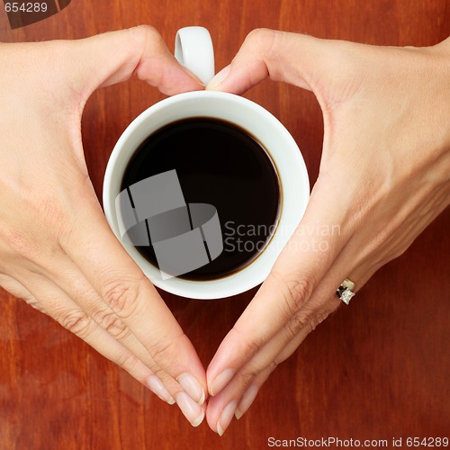 Image of Coffee in Hands