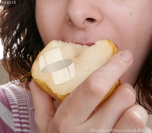 Image of Hungry woman