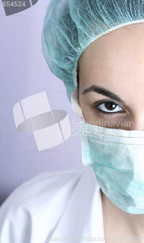 Image of Portrait of a young doctor!