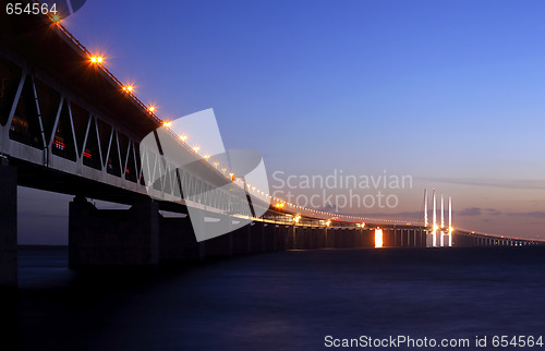 Image of oresund Bridge, Sweden