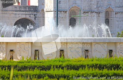 Image of beautiful fountain