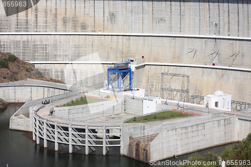 Image of Alqueva Dam Detail