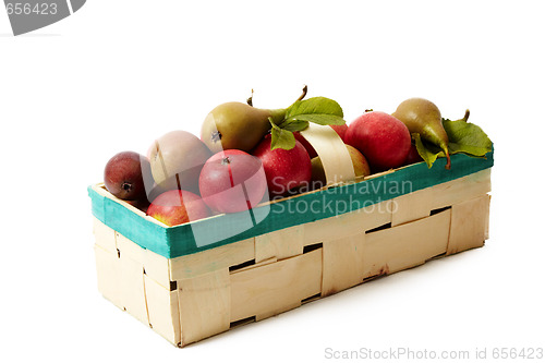 Image of Basket with apple