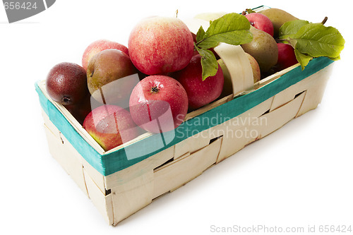 Image of Basket with apple