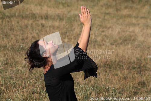 Image of Praying woman