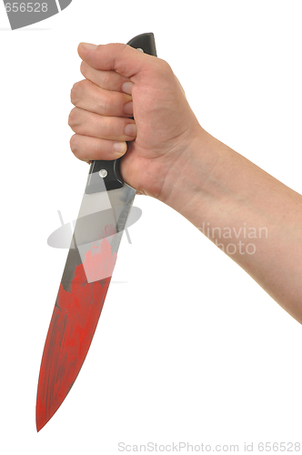 Image of Hand with Knife