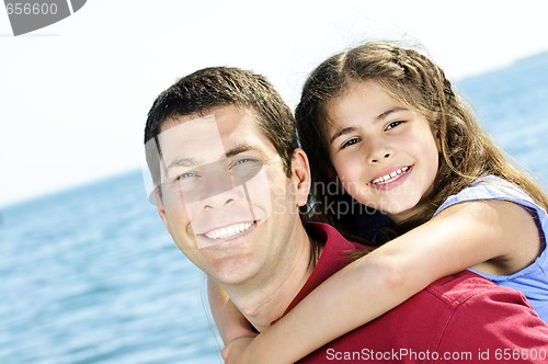 Image of Father and daughter