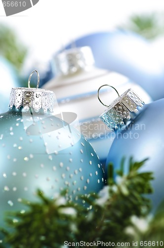 Image of Christmas ornaments
