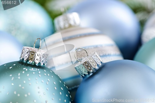 Image of Christmas ornaments