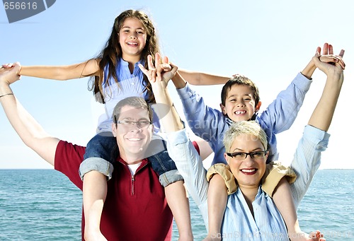 Image of Happy family fun