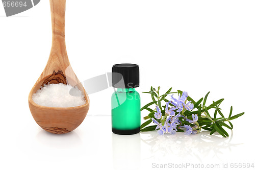 Image of  Rosemary Herb and Sea Salt Therapy