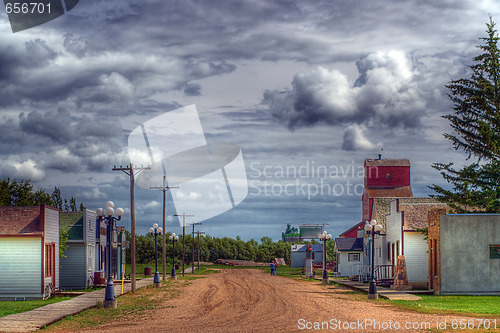 Image of HDR of a small village