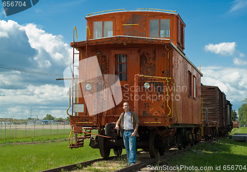 Image of Train Caboose