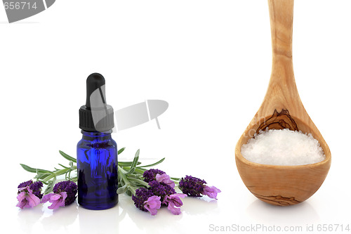 Image of Lavender Herb Essence and Sea Salt