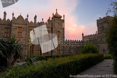 Image of Voroncovskiy palace in Crimea